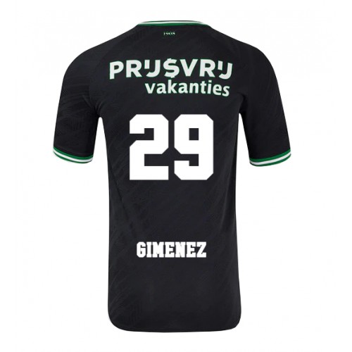 Dres Feyenoord Santiago Gimenez #29 Gostujuci 2024-25 Kratak Rukav